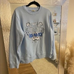 *SOLD* Kenzo Blue Tiger Sweater